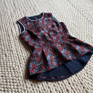 Sleeveless Peplum Top